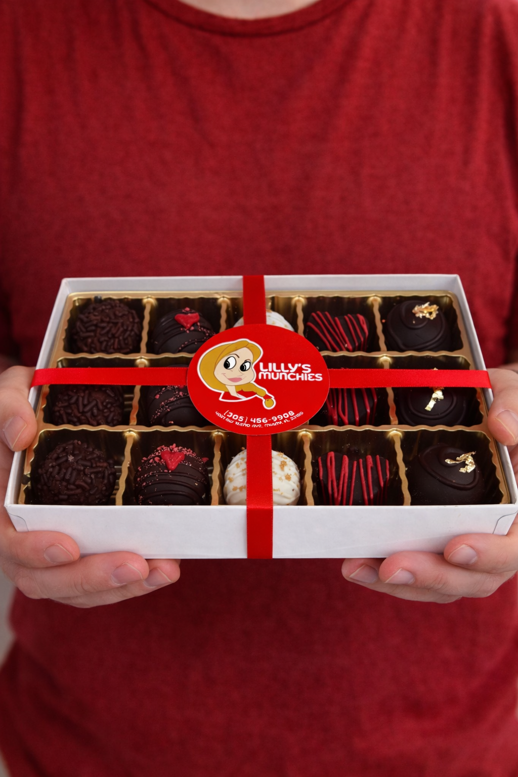 Valentine's Day Artisan Chocolate Truffles | Lilly's Munchies
