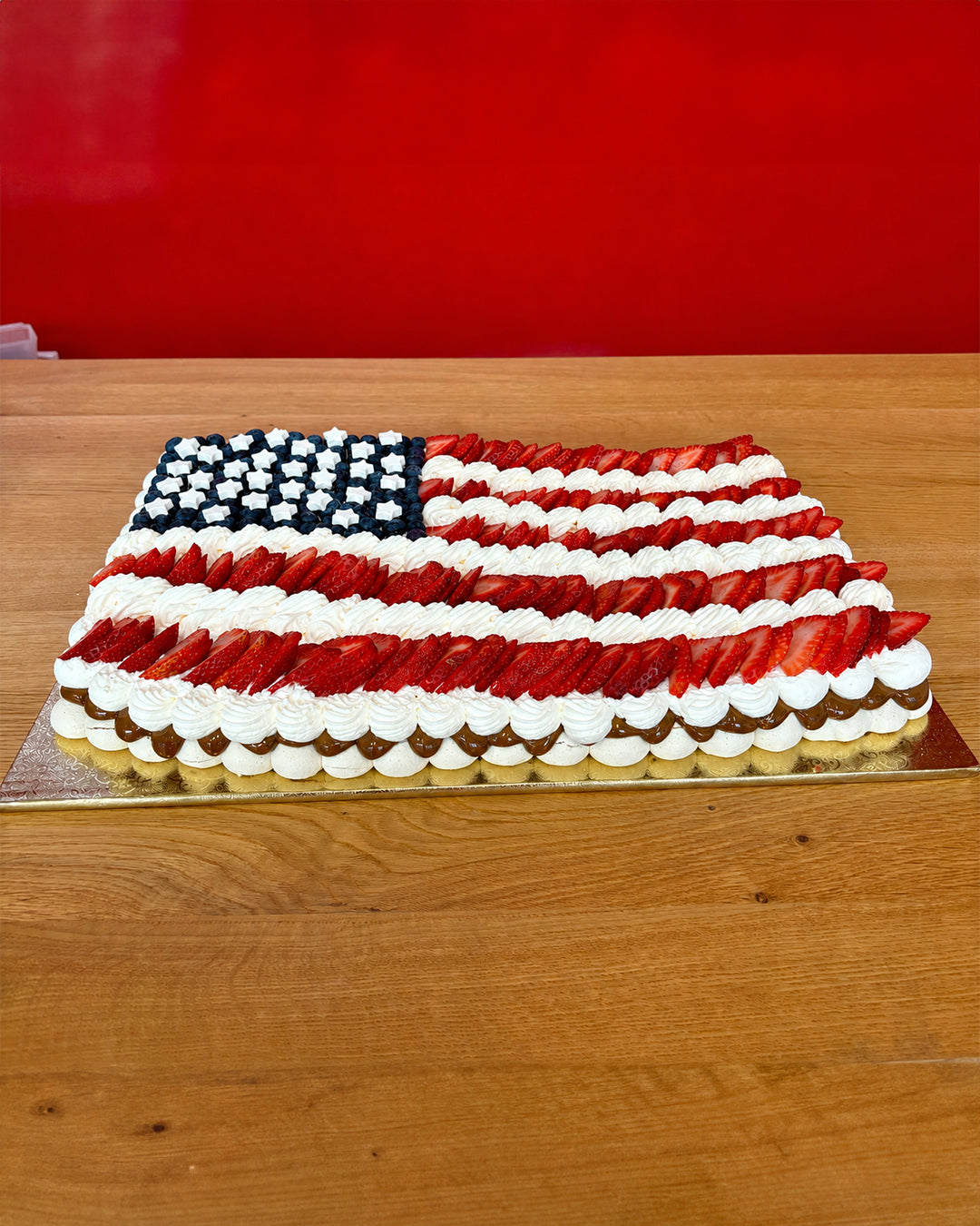 American Flag Pavlova
