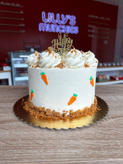 Easter Carrot Cake with Cream Cheese Buttercream