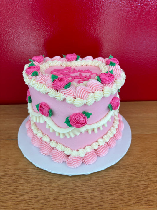 Flower Retro Cake