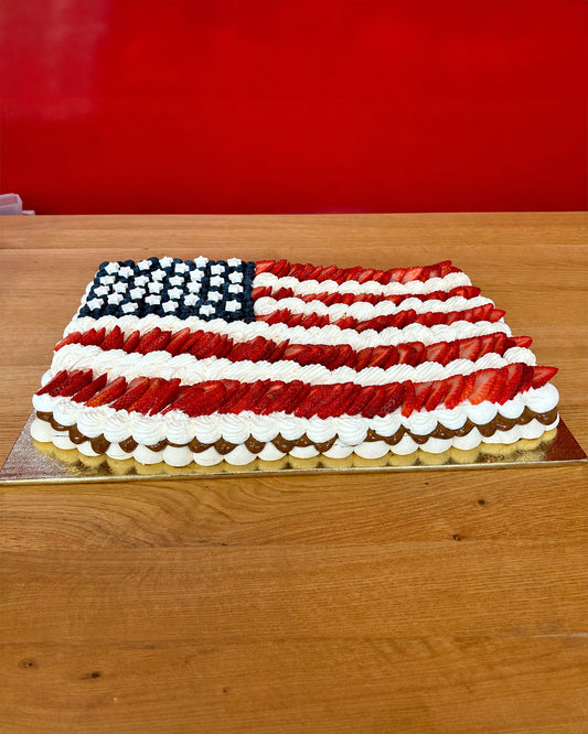 American Flag Pavlova