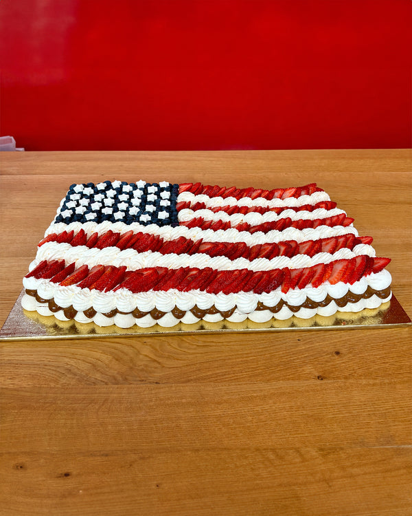 American Flag Pavlova