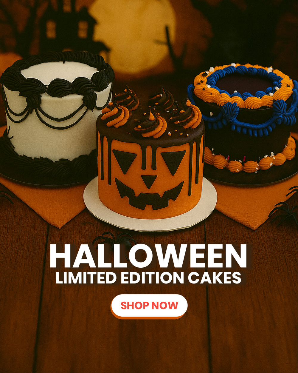 Lillys Munchies Halloween Limited Edition Cakes