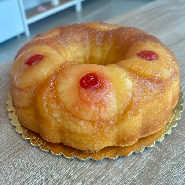 Pineapple Upside Down Bundt Cake