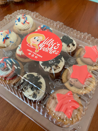 Patriotic Cookie Cups