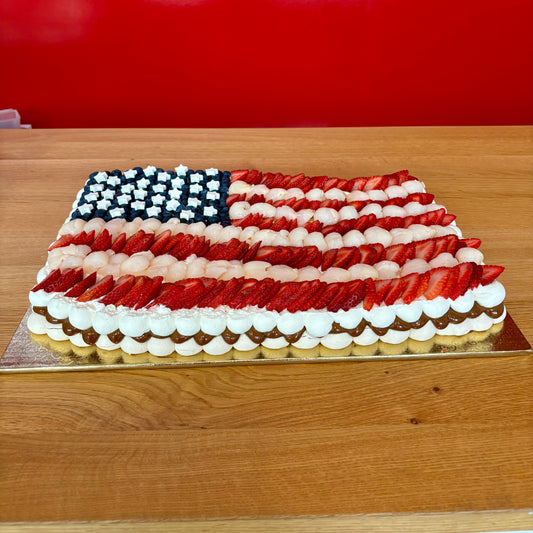 American Flag Pavlova