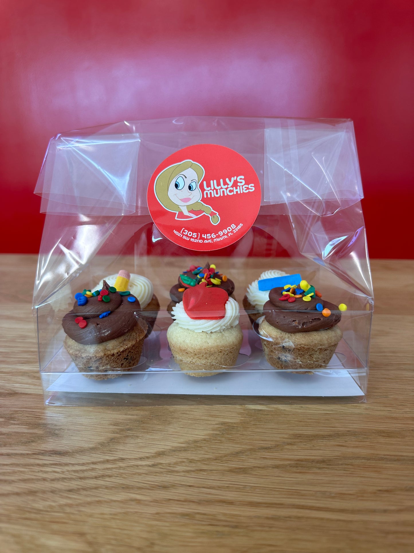 Back To School Cookie Cups