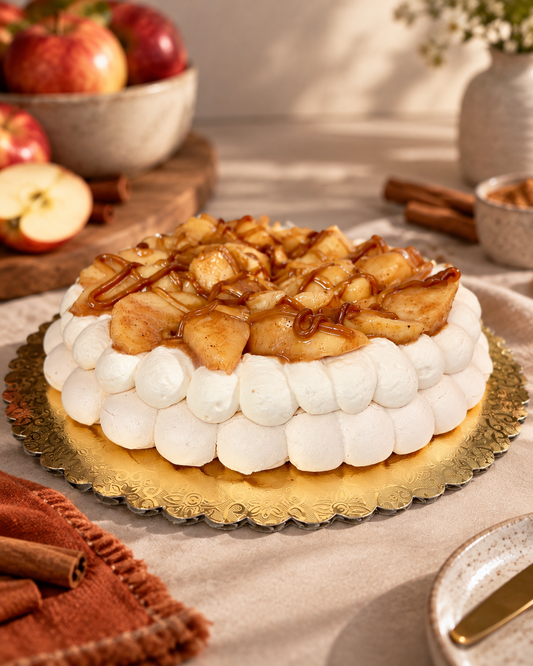 Apple Pie Pavlova