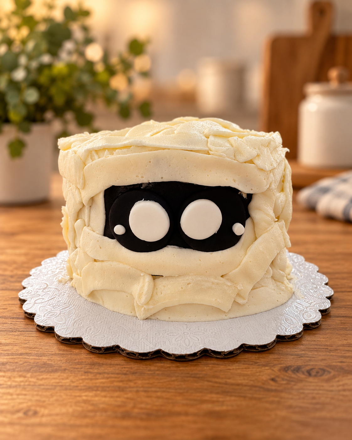 The Mummy Halloween collectible mini cake