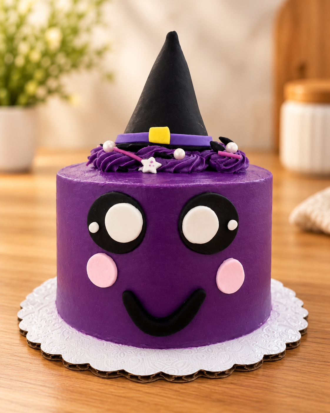 The Witch Halloween collectible mini cake